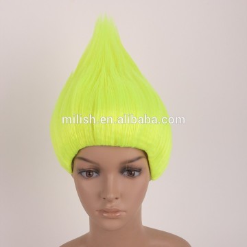 MPW-0384 carnival party deluxe costume synthetic big troll wig