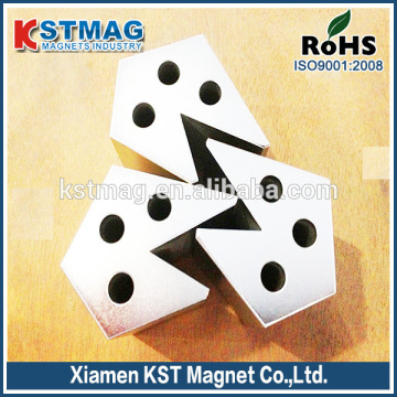 Customized abnormal shape Neodymium Magnet with hole