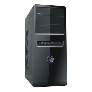 Mini Tower Computer Case With 0.5mm Sgcc Thickness And 4 * Cd Rom Spaces, Sgcc/ Secc / Spc