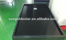 black frame back sheet 150w18v mono solar module