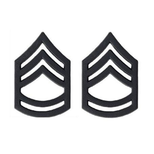 US Army Sergeant Major Black Collar Device Rank