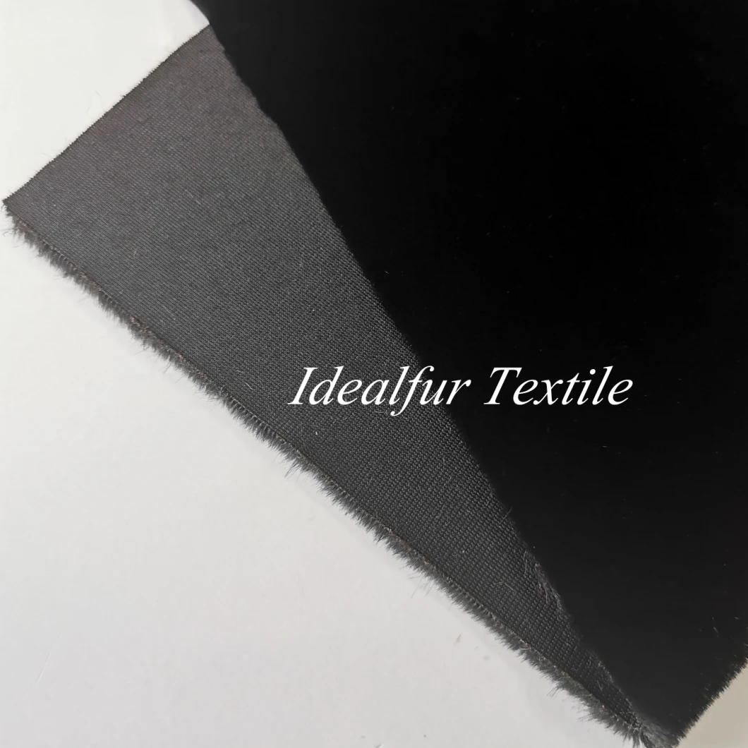 2020 New Product 6 mm European Mink Faux Fur Fabric