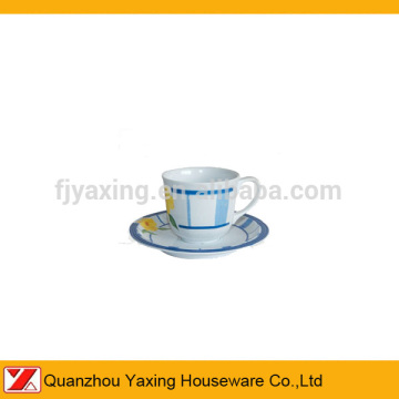 melamine Coffee Cup & Saucer