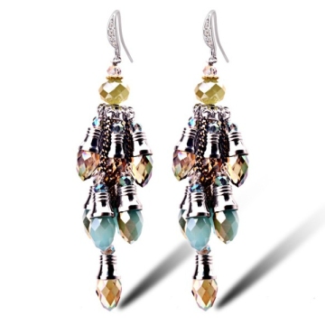 New Designed Crystal Bohemia Earring Imitation Jewelry