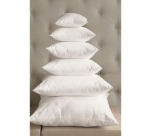 Comfortable White Decorative Throw Pillow Inserts Oversized For Seat Cushion