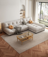 Modern Puff Relaxing Sectional Sofa