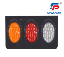 Anti glare LED trailer tail light