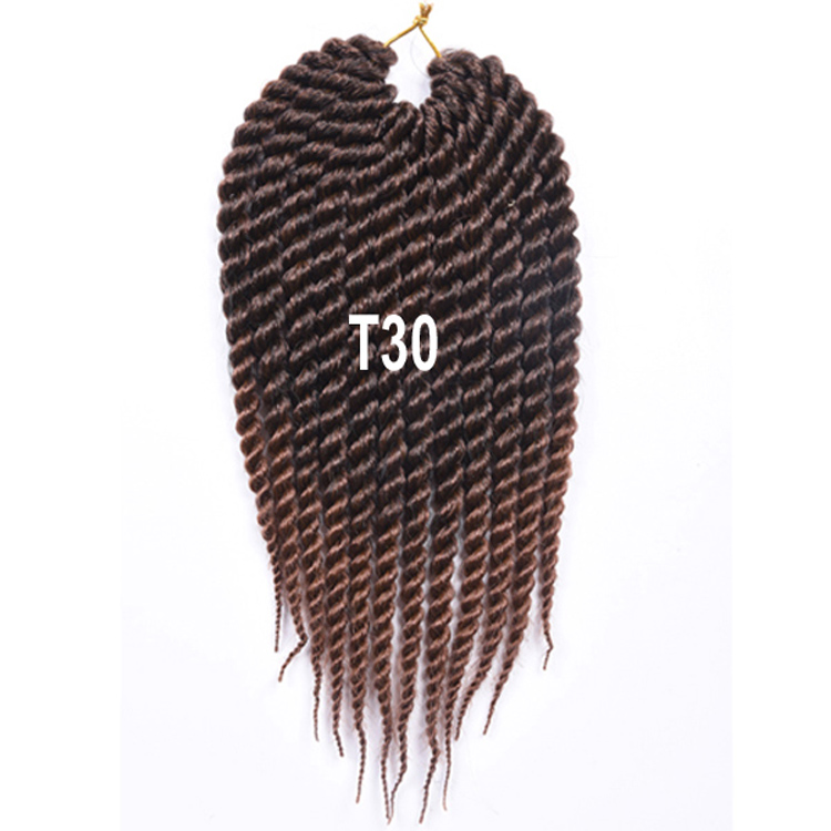 Julianna Black natural senegalese  african styles twist crochet braid  twist synthetic hair braiding hair kanekalon synthetic