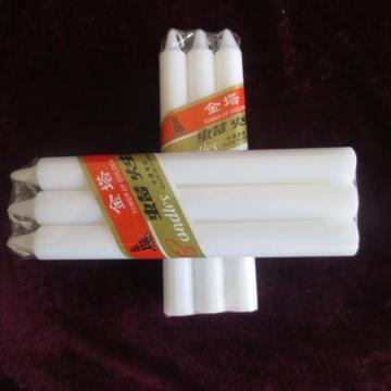 Paraffin Wax Big Pillar White Candle