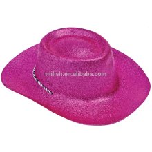 HEN-0065 hen party novelty pink lady pvc cowgirl hat