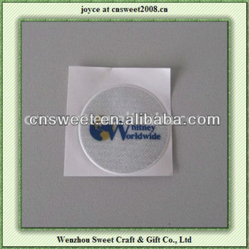 round reflective sticker for promotional gift