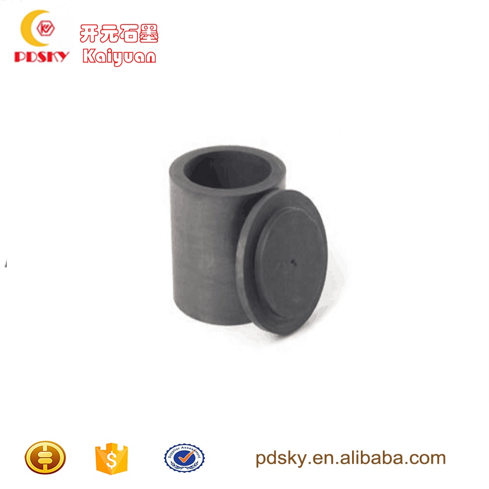 မြင့်မားသောအပူဓာတ်တည်ငြိမ်မှု Graphite Crucible