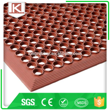 3'*5' tapered-beveled edges rubber kitchen mat to Increase the comfort and safety standards