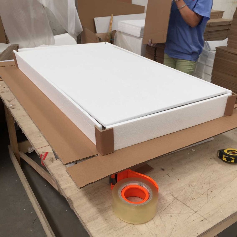Cocktail Table, White/Brown Cocktail Table, White/Brown