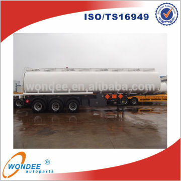 45000L Tri-axle Stainless Steel Fuel Tank Trailer