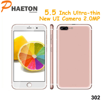 5.5" super slim mobile phones with low price For google play store mobile app phone