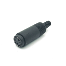 Female Jack DIN Adapter Converter Audio Cable Connector