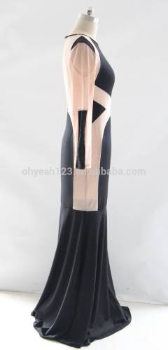 Hot sale new design sexy women party maxi dress