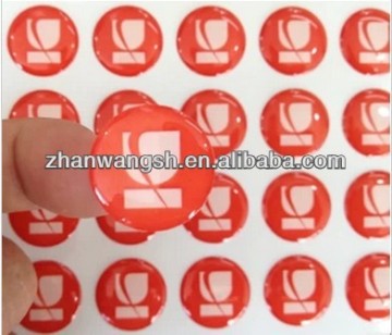 dome sticker,epoxy dome sticker,plastic dome sticker