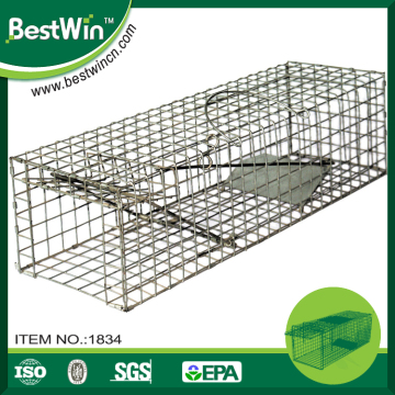 ISO9001 passed factory humane live indoor metal humane animal trap