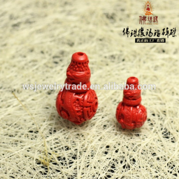 Zinnober Stupa 10mm-20mm all kinds size guru bead factory wholesale