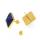 Lapis lazuli Lucky Stone Boucles d&#39;oreilles Stud