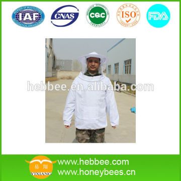 Beekeeping equipment white 100% cotton beekeeping jacket