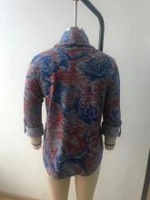 LADIES' MARLED SLUB TERRY TOP