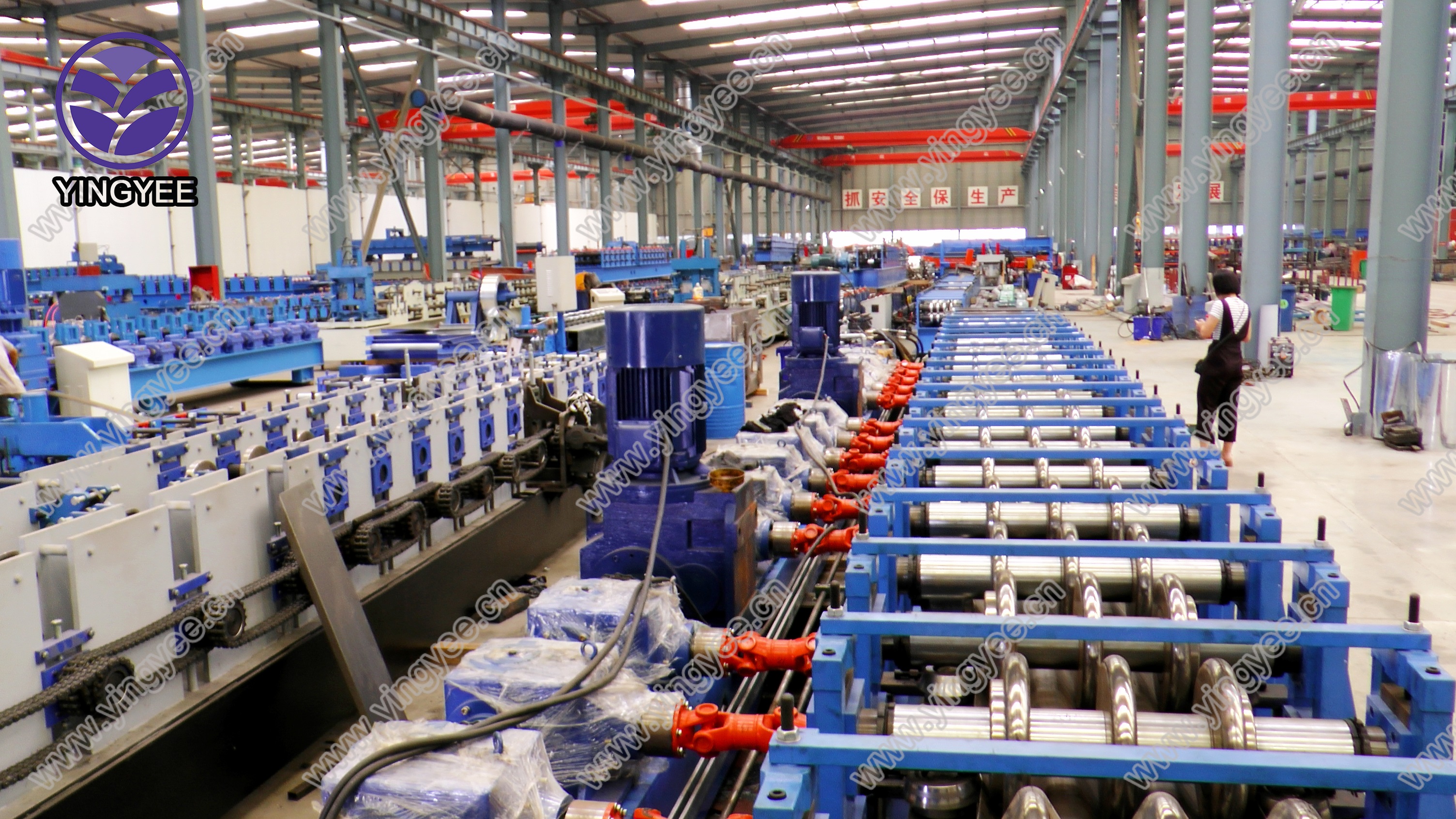 Yoder Roll Forming Guardrail Roll Forming Machine