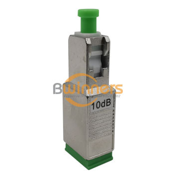 Fiber Optic Attenuator SC APC 10dB