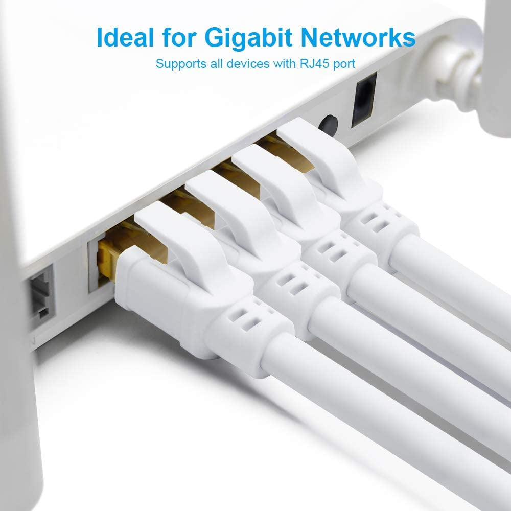 CAT8 Ethernet Cable with Gold Plated RJ45 Connector