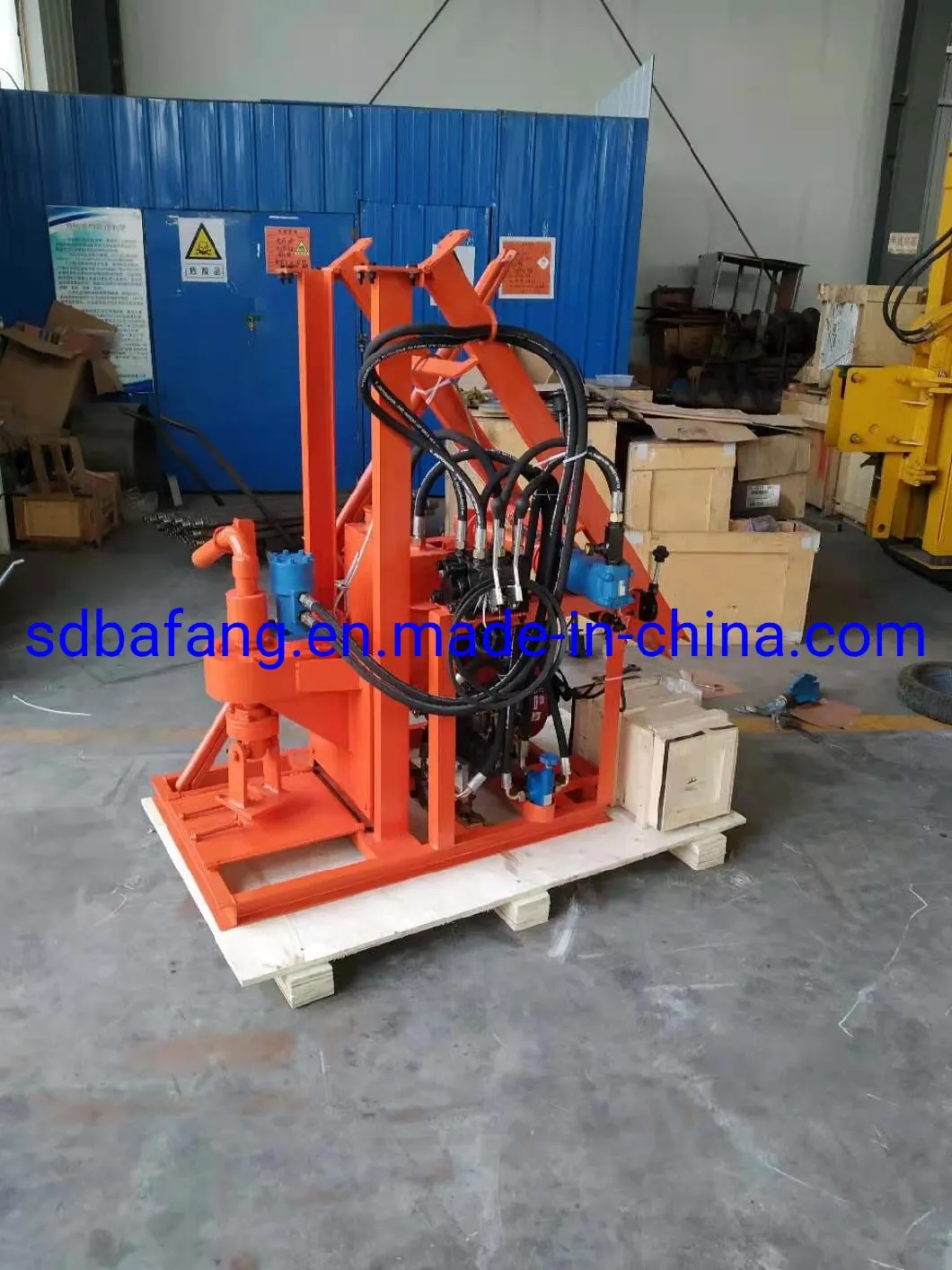 High Quality Water Well Drill Rig Machine/ Diesel Folding Rig