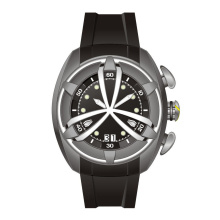 Stainless steel shark mens wrist watches