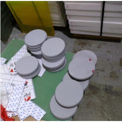 Plastic PVC CNC processing gear