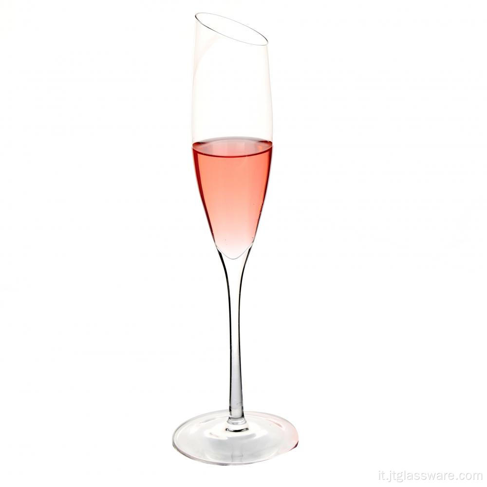 Bicchiere da champagne dal design unico da 6 once