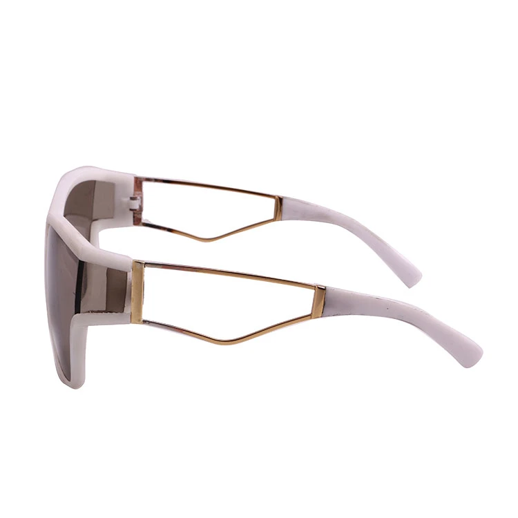 2019 Classical Trendy Sunglasses with White Color