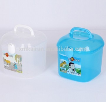 Plastic Storage Container, Plastic Storage Organizer with Handle