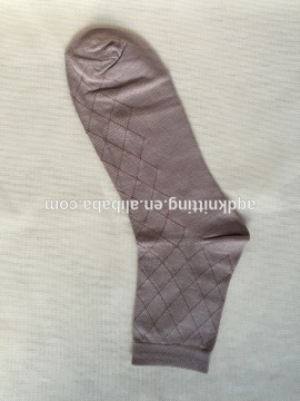 argyle thin men nylon socks AQD-MS-27