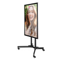 live streaming movable projection screen