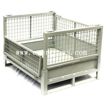 Welded Metal Industrial Auto Parts Container