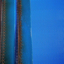 Blue Herringbone Polyester Filter Mesh Belt