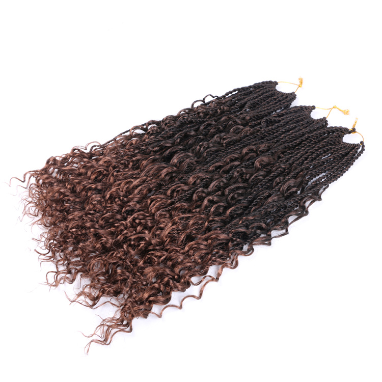 River Senegal Twists Braids Crochet Senegalese Hair Braids Curly Messy River Braids Wholesale