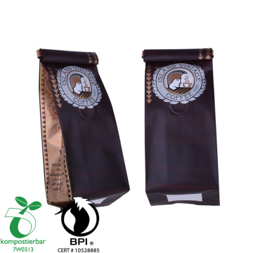 12 oz Bio Coffee Bags Eco Friendly Packaging dengan Tin dasi