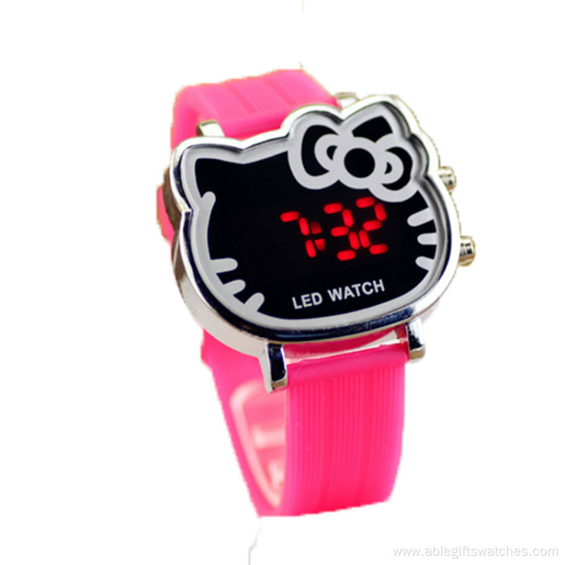 Cute shape children digital watch