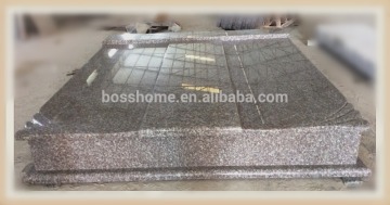 G664 European Double Gravestone, G664 Granite Headstone