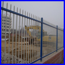 Galvanized welded fence, post fence, models wrought iron fence