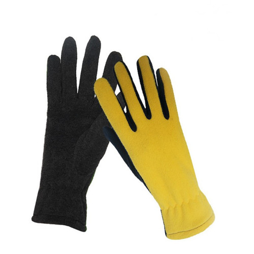 2018 Fashionable Newest Design Pretty Polyester Fleece Glove