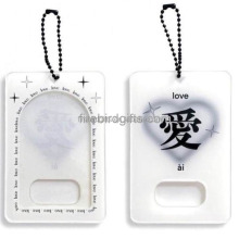 Custom Acrylic ID Card Holder Keychain