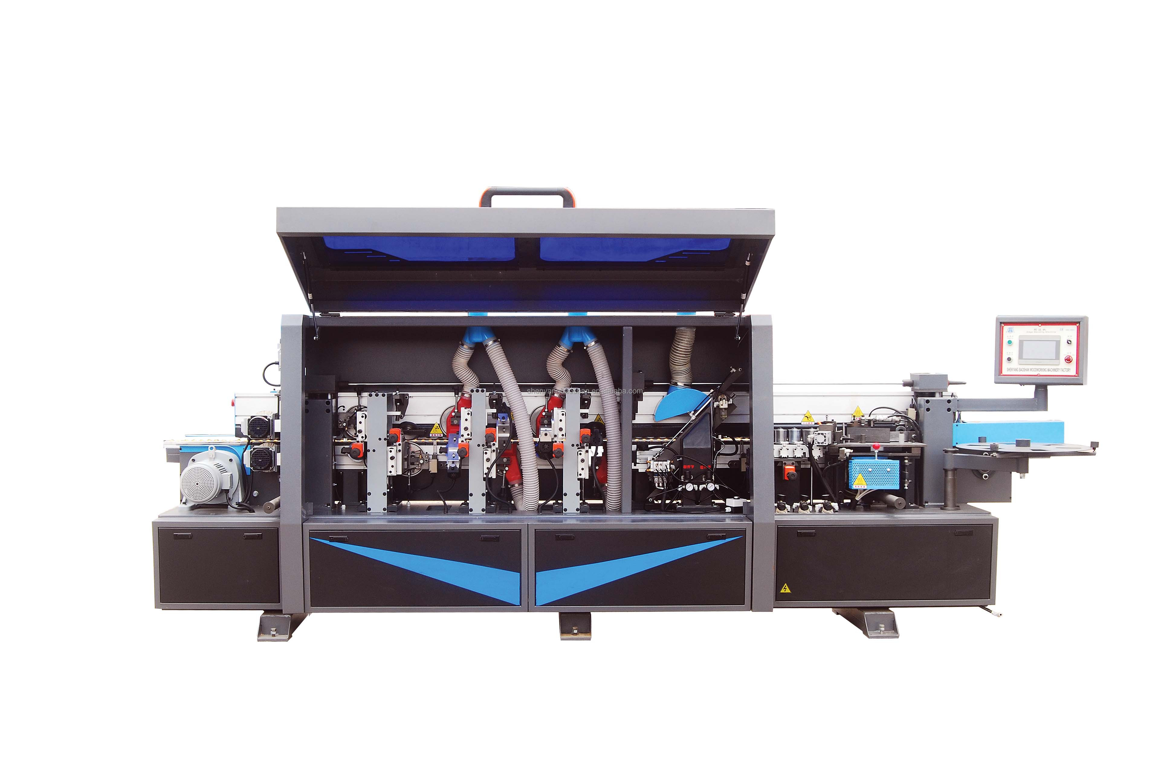 1504BS Wood 6 Functions Double Trimmer Edge Banding Machine