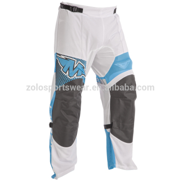 Custom Sublimated printing mens inline hockey pants shell